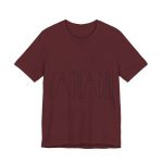 Camiseta jersey manga corta - Granate - Camiseta «Vatuadell estirat»