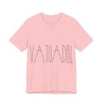 Camiseta jersey manga corta - Rosa - Camiseta «Vatuadell estirat»