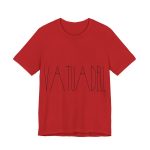 Camiseta jersey manga corta - Rojo - Camiseta «Vatuadell estirat»