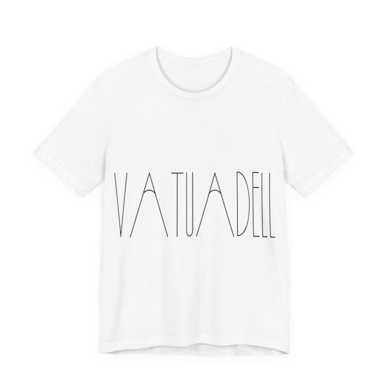 Camiseta jersey manga corta - Blanco - Camiseta «Vatuadell estirat»