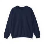 Sudadera cuello redondo - Azul marino - Camiseta «Vatuadell estirat»