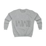 Sudadera infantil - Gris jaspeado claro - Camiseta «Vatuadell estirat»