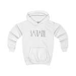 Sudadera con capucha infantil - Blanco artico - Camiseta «Vatuadell estirat»