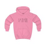 Sudadera con capucha infantil - Rosa algodon de azucar - Camiseta «Vatuadell estirat»