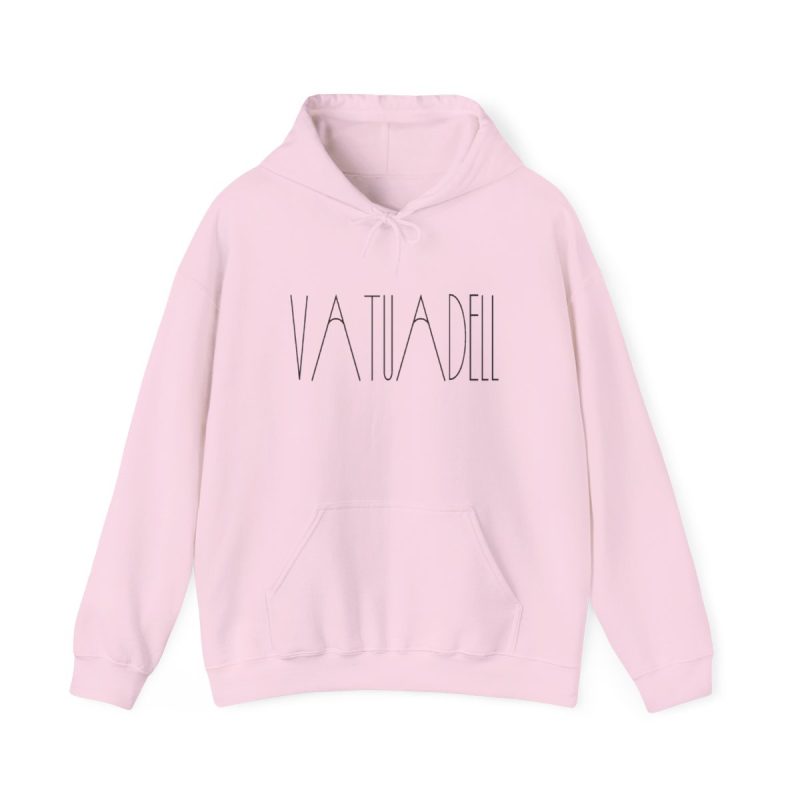 Sudadera con capucha - Rosa claro - Camiseta «Vatuadell estirat»