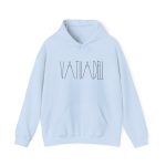 Sudadera con capucha - Azul claro - Camiseta «Vatuadell estirat»