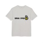 Camiseta oversize gruesa - Gris jaspeado claro - Camiseta «Una i pus» cervessa Camiseta oversize gruesa - Gris jaspeado claro - Camiseta «Una i pus» cervessa