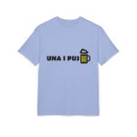 Camiseta oversize gruesa - Azul violeta - Camiseta «Una i pus» cervessa Camiseta oversize gruesa - Azul violeta - Camiseta «Una i pus» cervessa