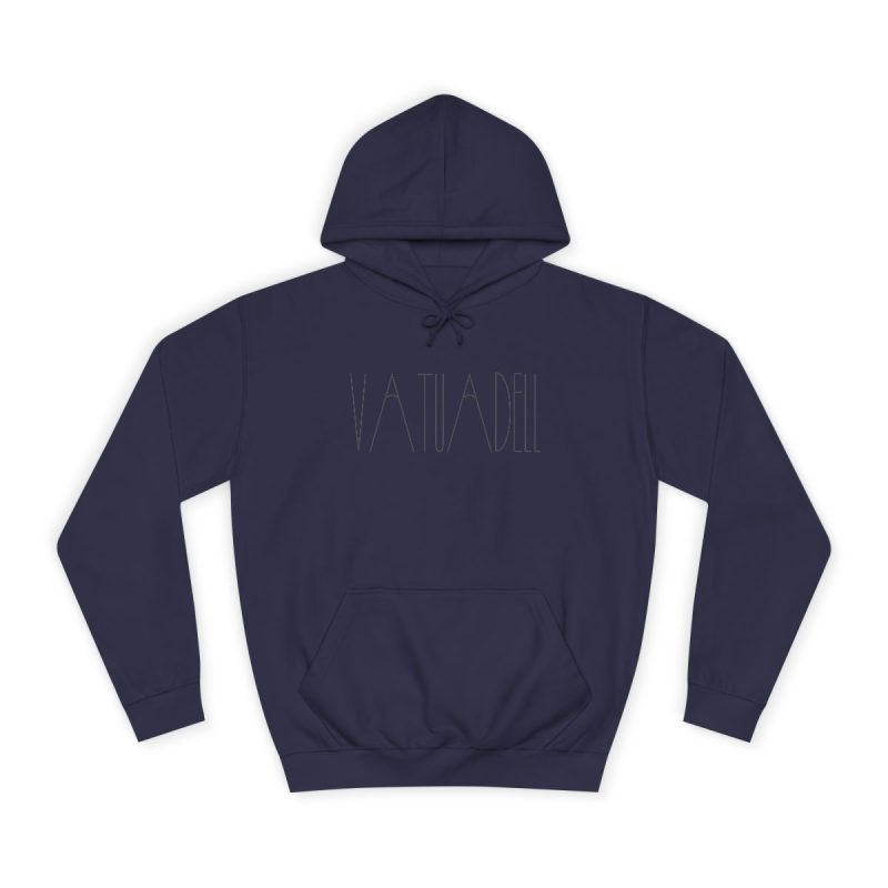 Sudadera universitaria - Azul marino Oxford - Camiseta «Vatuadell estirat»