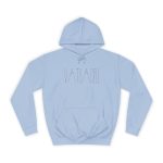 Sudadera universitaria - Azul cielo - Camiseta «Vatuadell estirat»
