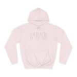 Sudadera universitaria - Rosa bebe - Camiseta «Vatuadell estirat»