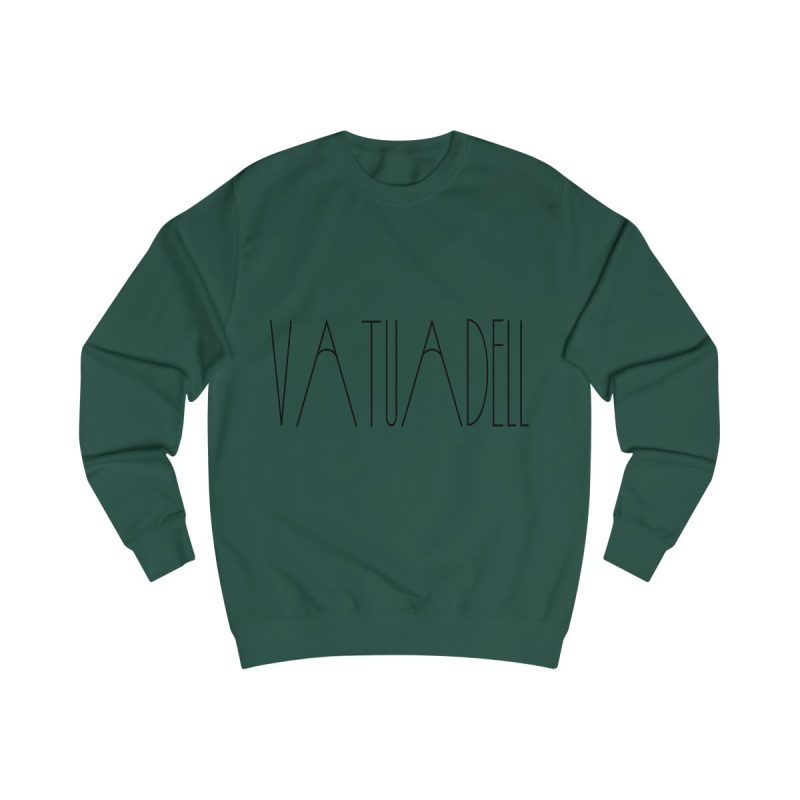 Sudadera clasica - Verde botella - Camiseta «Vatuadell estirat»