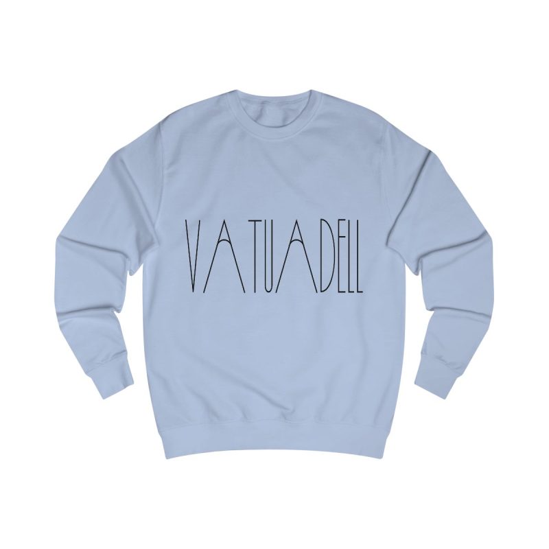 Sudadera clasica - Azul cielo - Camiseta «Vatuadell estirat»