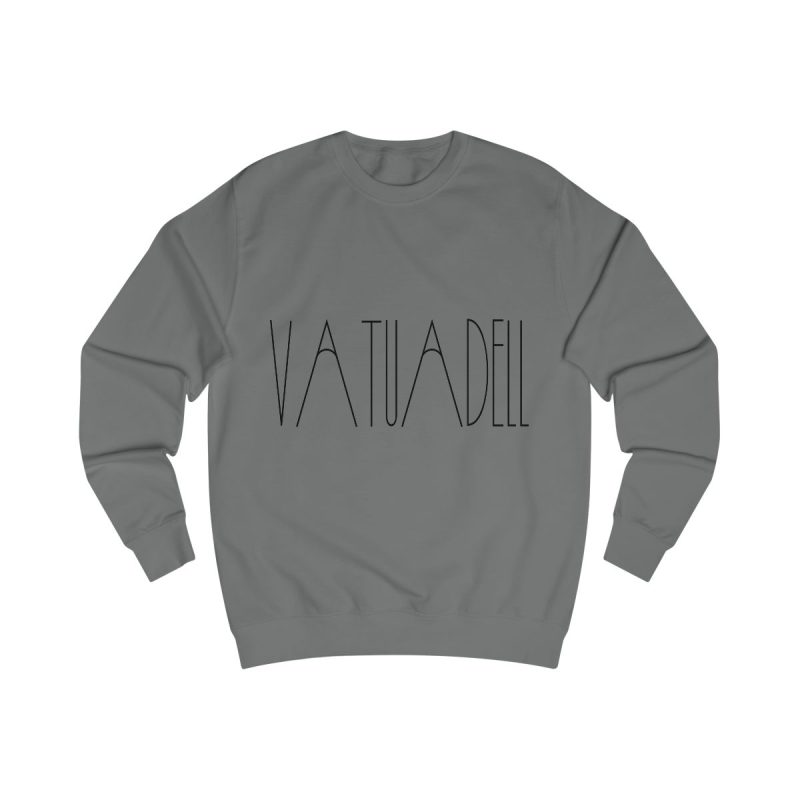 Sudadera clasica - Gris acero - Camiseta «Vatuadell estirat»
