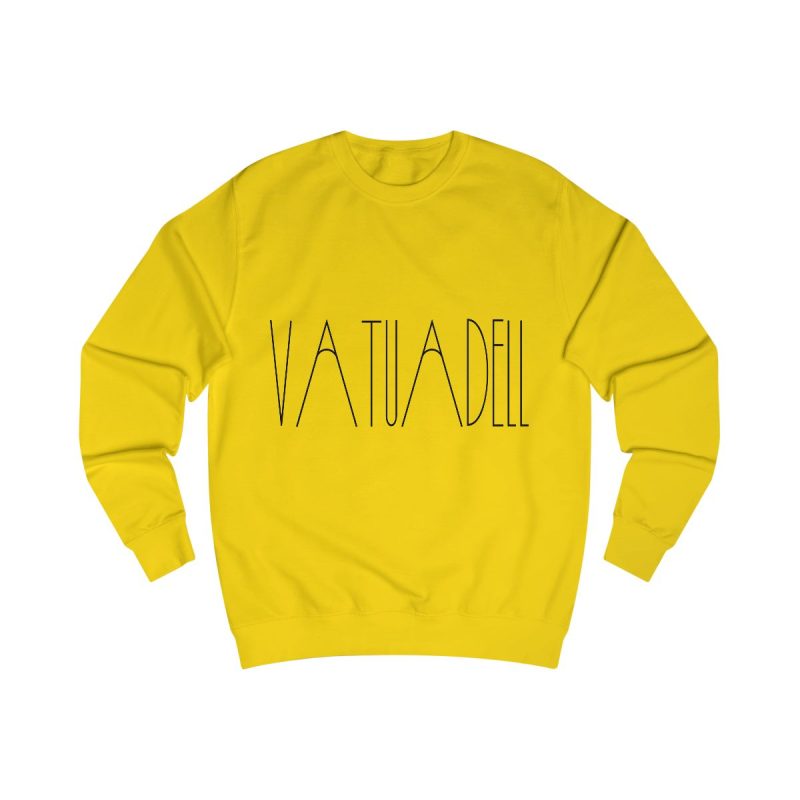 Sudadera clasica - Amarillo sol - Camiseta «Vatuadell estirat»