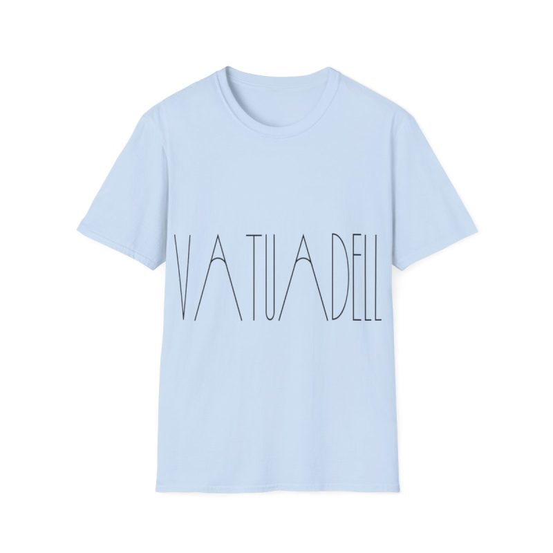 Camiseta Softstyle - Azul claro - Camiseta «Vatuadell estirat»