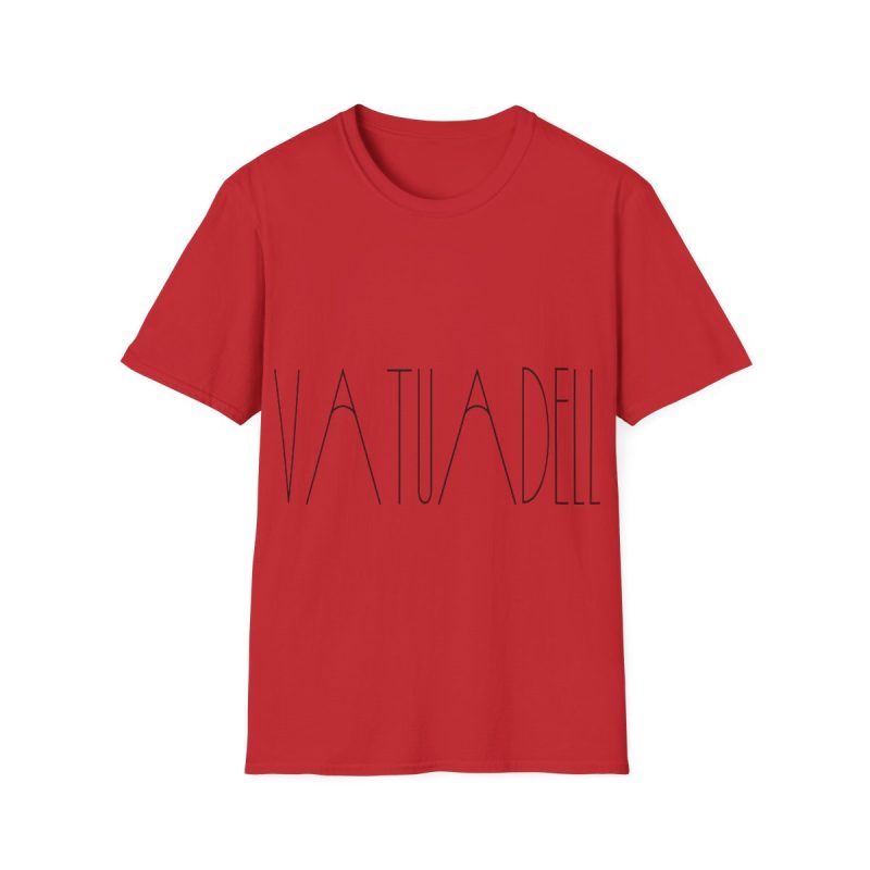 Camiseta Softstyle - Rojo - Camiseta «Vatuadell estirat»