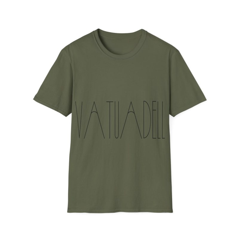 Camiseta Softstyle - Verde militar - Camiseta «Vatuadell estirat»