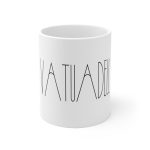Taza de ceramica - Camiseta «Vatuadell estirat»
