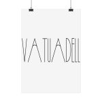 Poster - Camiseta «Vatuadell estirat»