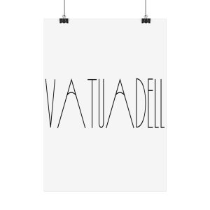 Poster - Camiseta «Vatuadell estirat»