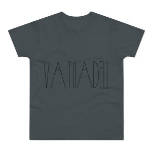 Camiseta hombre punto liso - Gris oscuro - Camiseta «Vatuadell estirat»