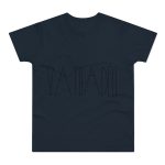 Camiseta hombre punto liso - Azul marino - Camiseta «Vatuadell estirat»