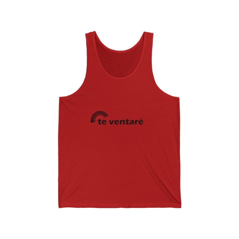 Camiseta de tirantes - Rojo - Camiseta «Te ventaré, ventall» Camiseta de tirantes - Rojo - Camiseta «Te ventaré, ventall»