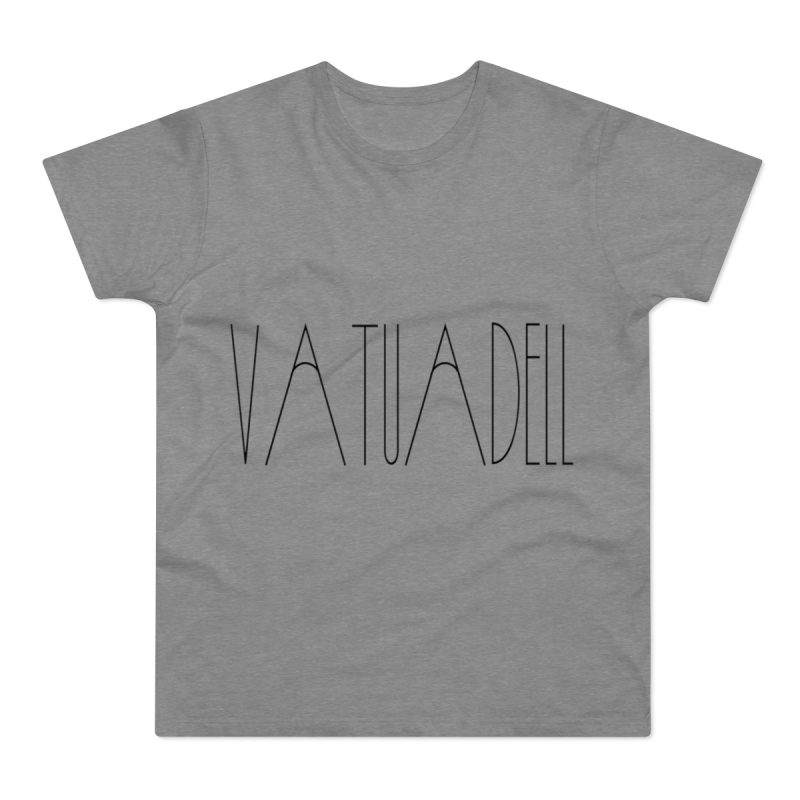 Camiseta hombre punto liso - Gris deportivo jaspeado - Camiseta «Vatuadell estirat»