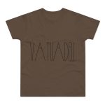 Camiseta hombre punto liso - Marron chocolate - Camiseta «Vatuadell estirat»