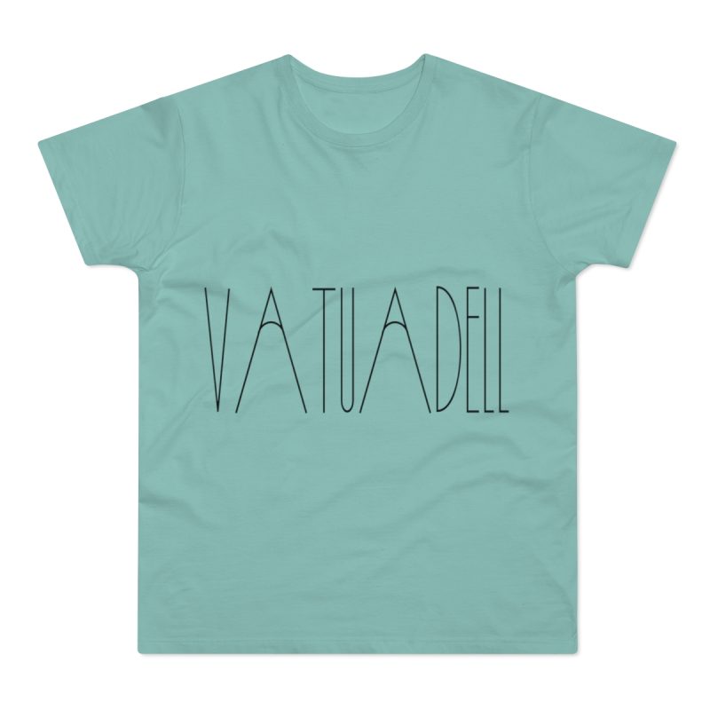 Camiseta hombre punto liso - Verde menta - Camiseta «Vatuadell estirat»