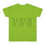Camiseta hombre punto liso - Verde orquidea - Camiseta «Vatuadell estirat»