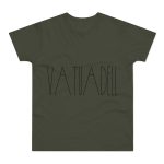 Camiseta hombre punto liso - Caqui urbano - Camiseta «Vatuadell estirat»