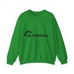 Sudadera cuello redondo - Verde irlandes - Camiseta «Te ventaré, ventall»