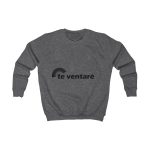 Sudadera infantil - Gris marengo - Camiseta «Te ventaré, ventall» Sudadera infantil - Gris marengo - Camiseta «Te ventaré, ventall»