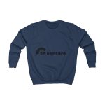 Sudadera infantil - Azul marino Oxford - Camiseta «Te ventaré, ventall» Sudadera infantil - Azul marino Oxford - Camiseta «Te ventaré, ventall»