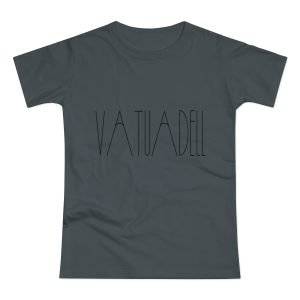 Camiseta mujer punto liso - Gris oscuro - Camiseta «Vatuadell estirat»