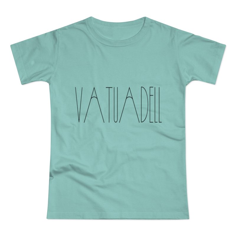 Camiseta mujer punto liso - Verde menta - Camiseta «Vatuadell estirat»