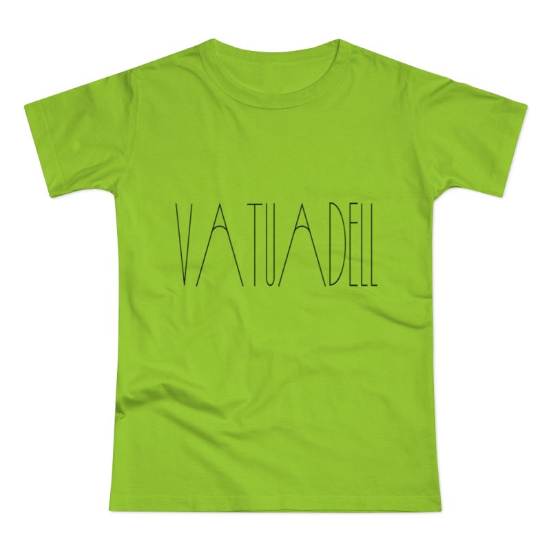 Camiseta mujer punto liso - Verde orquidea - Camiseta «Vatuadell estirat»