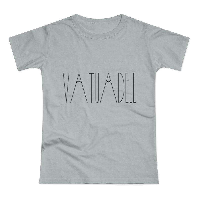 Camiseta mujer punto liso - Gris Pacifico - Camiseta «Vatuadell estirat»
