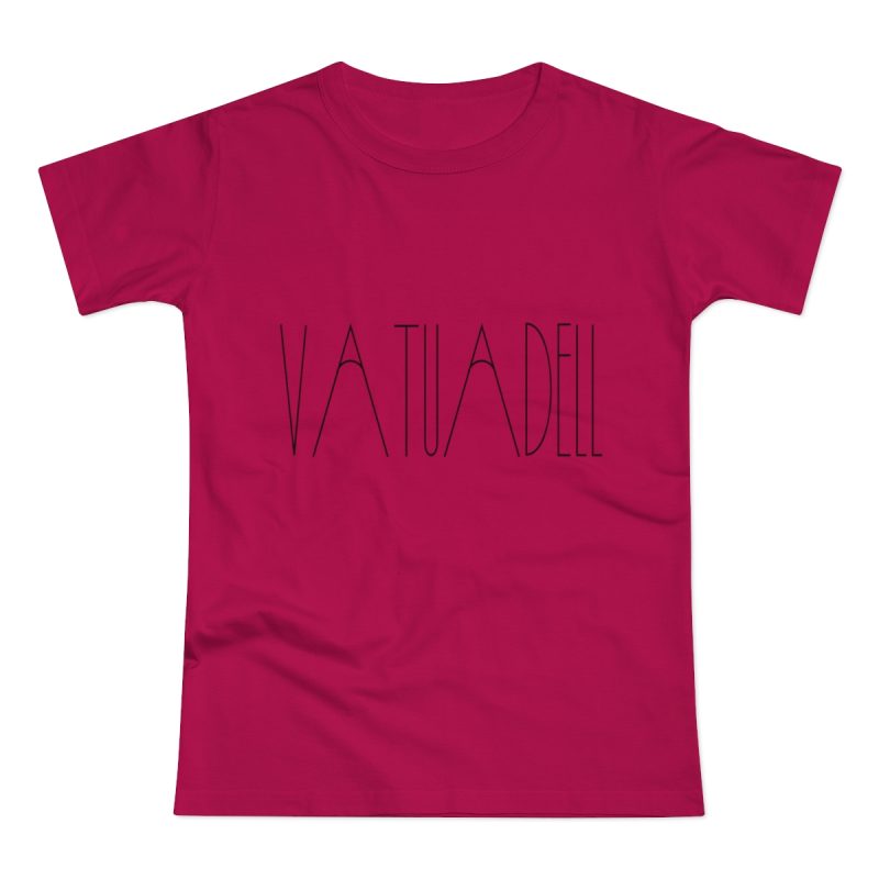 Camiseta mujer punto liso - Sorbete - Camiseta «Vatuadell estirat»