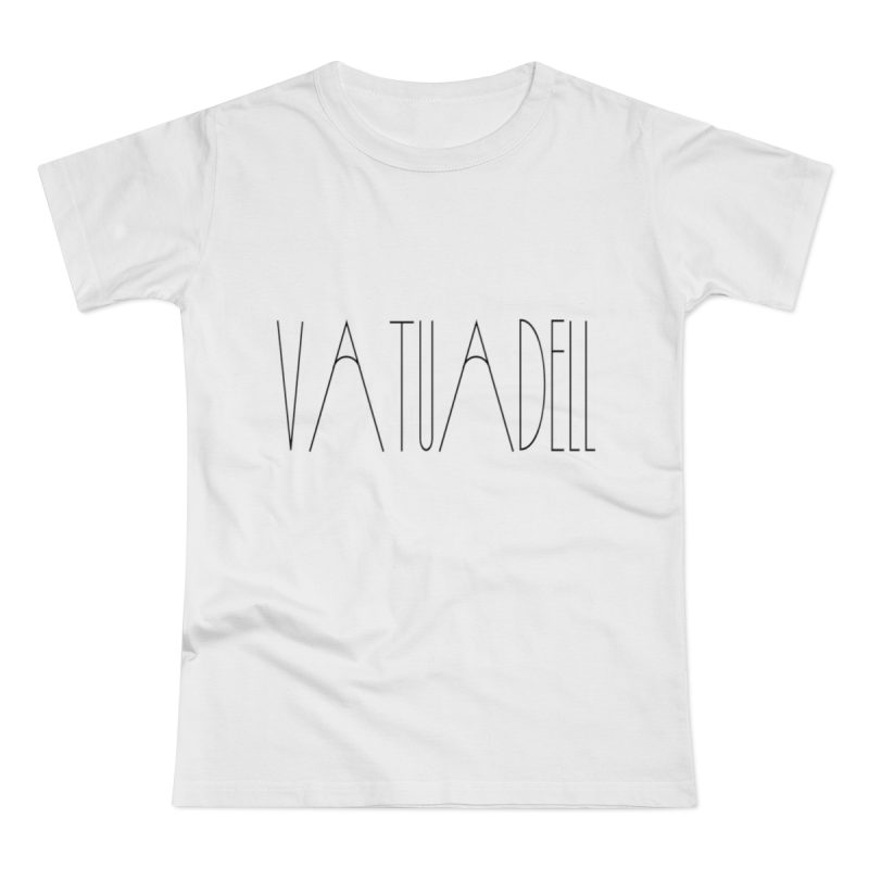 Camiseta mujer punto liso - Blanco - Camiseta «Vatuadell estirat»
