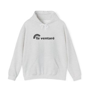 Sudadera con capucha - Gris ceniza - Camiseta «Te ventaré, ventall»