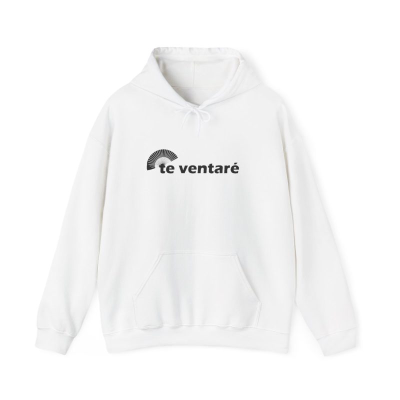 Sudadera con capucha - Blanco - Camiseta «Te ventaré, ventall»