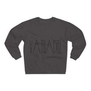 Sudadera cuello redondo premium - Antracita - Camiseta «Vatuadell estirat»