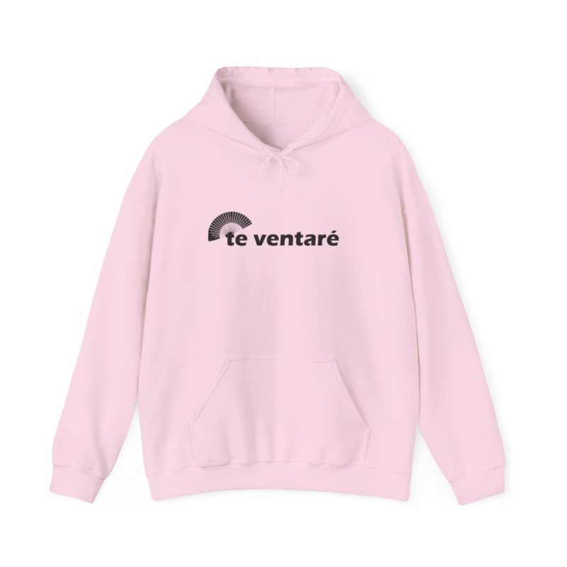 Sudadera con capucha - Rosa claro - Camiseta «Te ventaré, ventall»