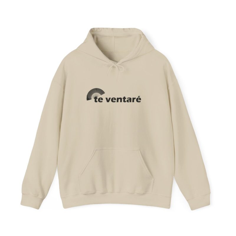 Sudadera con capucha - Arena - Camiseta «Te ventaré, ventall»