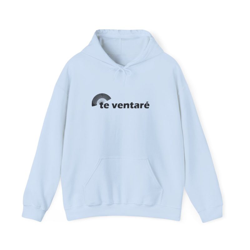 Sudadera con capucha - Azul claro - Camiseta «Te ventaré, ventall»