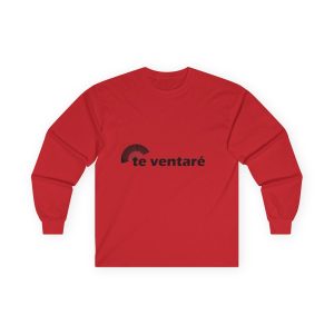 Camiseta manga larga - Rojo - Camiseta «Te ventaré, ventall»