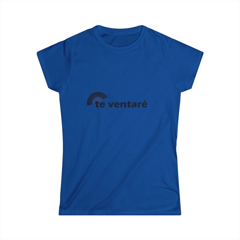Camiseta mujer Softstyle - Azul royal - Camiseta «Te ventaré, ventall»